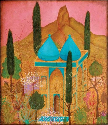 Painting, Hadi Alijani, Just Like a Living Temple, 2013, 15573
