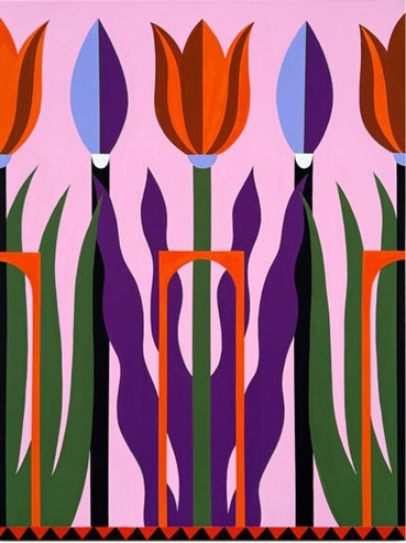 , Agostino Iacurci, Tulips 2, 2024, 77358