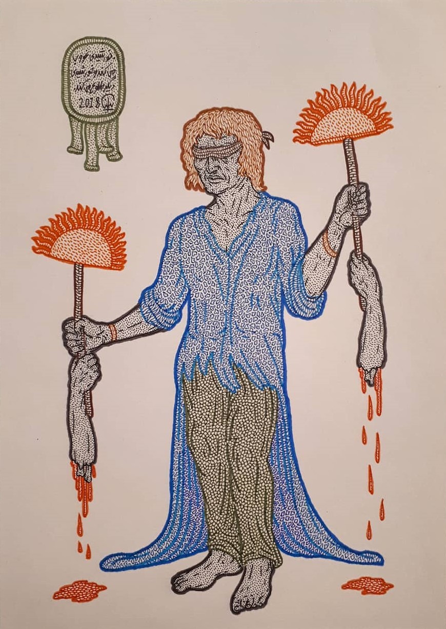 Amin Montazeri, A Sun Will Set and Another Sun Will Rise, 2018