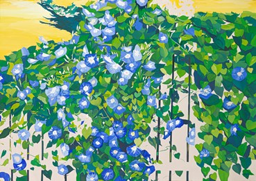 Painting, Mozhan Yaghoubi, The Glorious Gold Yellow Morning, 2023, 81719