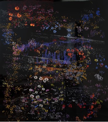 , Rosha Yaghmai, Phantom Lands (Rubbing) 5, 2025, 80392