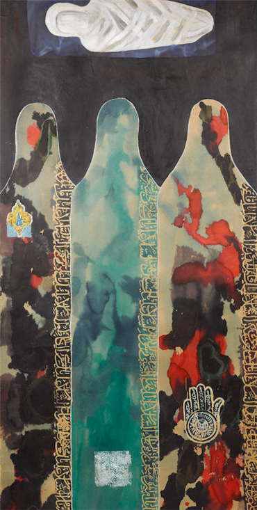Works on paper, Khosrow Hasanzadeh, Ashura, , 19039