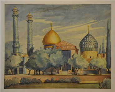 Painting, Mohsen Vaziri Moghaddam, Shah Abdol Azim, 1949, 26324