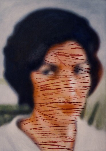 Painting, Mojtaba Tabatabaei, Foroogh Farokhzad, 2026, 83983