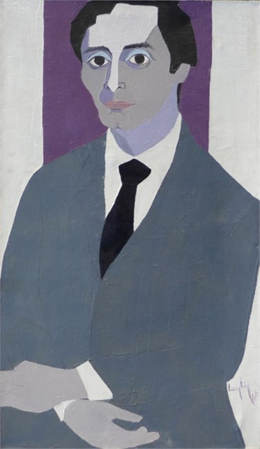 Leyly Matine Daftary, Portrait Madjid Bayat, 1966, 0