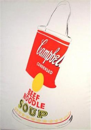 Printmaking, Andy Warhol, Crushed Campbell's Soup Can (Beef Noodle), 1962, 22741