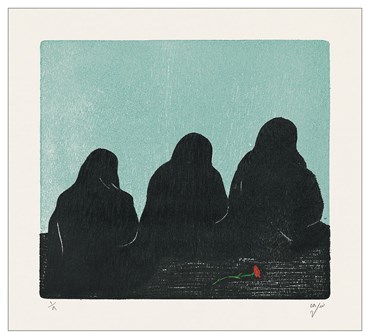 Printmaking, Mina Nouri, Untitled, 1979, 40572