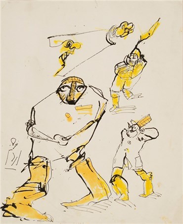 Drawing, Ardeshir Mohassess, Untitled, 1996, 21957