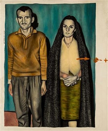 Painting, Ghasem Hajizadeh, Untitled, 1979, 14672
