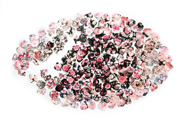 Print and Multiples, Sanaz Mazinani, Roses in Snow, 2023, 67240
