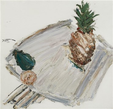 Painting, Manoucher Yektai, Pineapple Table, 1968, 4434