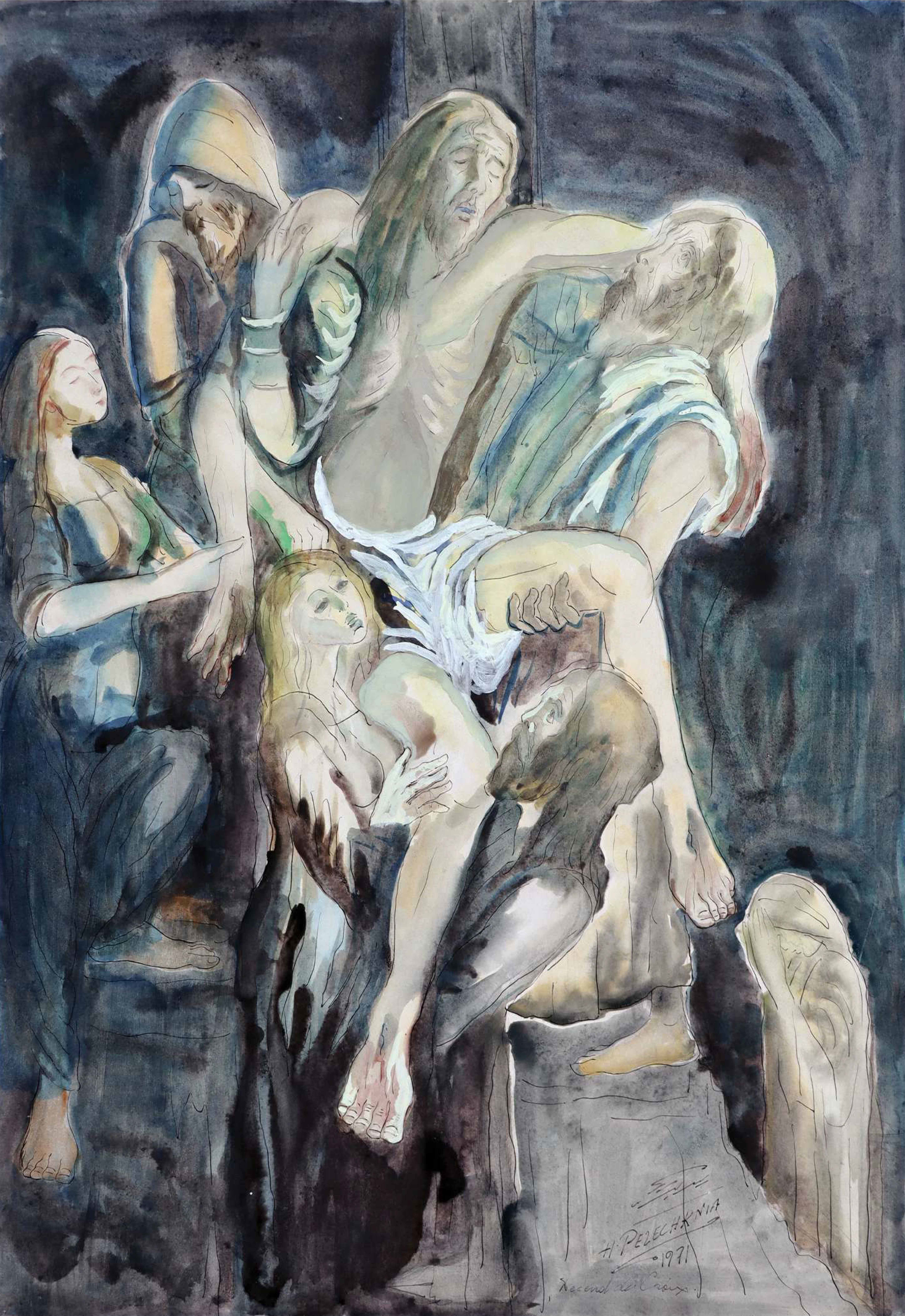 Houshang Pezeshknia, Untitled, 1971