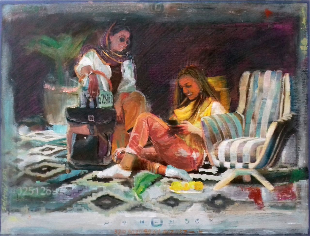 Manouchehr Soltani, Untitled, 2022