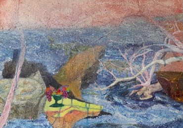 Painting, Maryam Farhang, Massive Wave, 2018, 42250