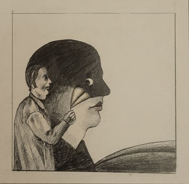 Drawing, Alireza Espahbod, Untitled, 1969, 57149