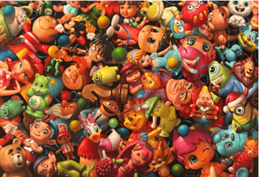 Painting, Siamak Azmi, The Dolls, 2020, 75159