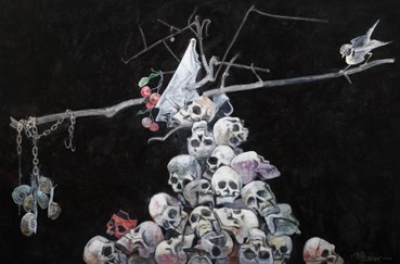 Painting, Omid Hallaj, The Quiet Lights, 2005, 76609