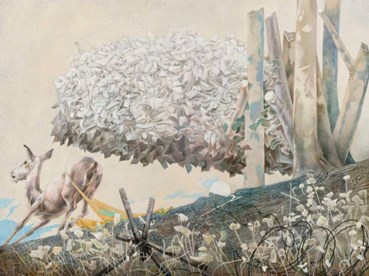 Painting, Omid Hallaj, Memory Collision, 2023, 76504