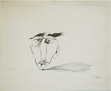 Drawing, Alireza Espahbod, Untitled, 1988, 22082