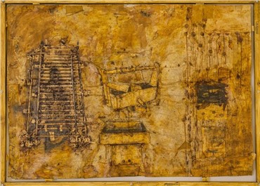 Painting, Mojtaba Amini, Exterior, 2015, 3475