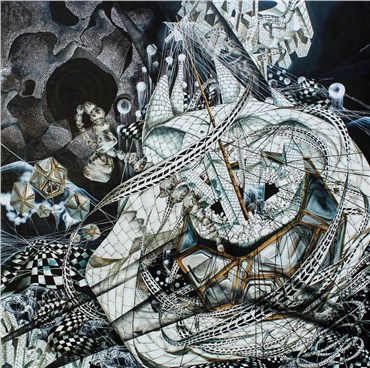 Painting, Fatemeh Bahman Syahmard, The Raft of Medusa, 2020, 34576