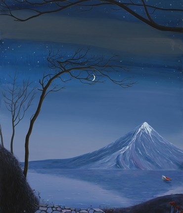 Painting, Azadeh Nia, Mid-December, 2023, 78369