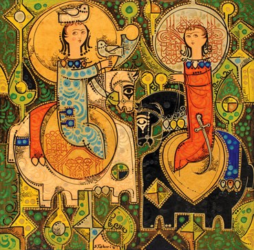 Painting, Sadegh Tabrizi, Untitled, , 83815