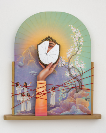 Painting, Arghavan Khosravi, Break or Bloom, 2025, 81116