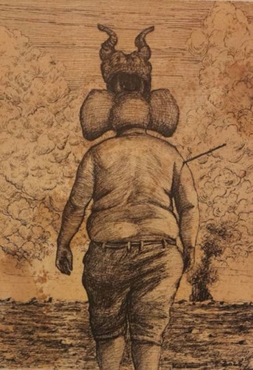 Painting, Kian Vatan, Untitled, , 77773