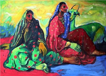 Painting, Hossein Ahmadinasab, Untitled, , 2519