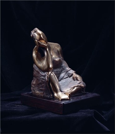 Sculpture, Simin Ekrami, Seated Figure IV, , 7320