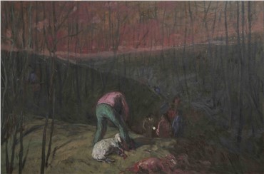 Painting, Majid Fathizadeh, Sacrifice , 2015, 18668