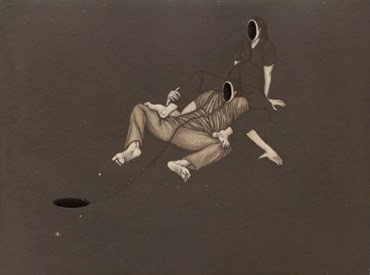 Painting, Roksana Pirouzmand, Pouring in, Pouring out, Like a River, Tear, Sweat (I), 2023, 72504