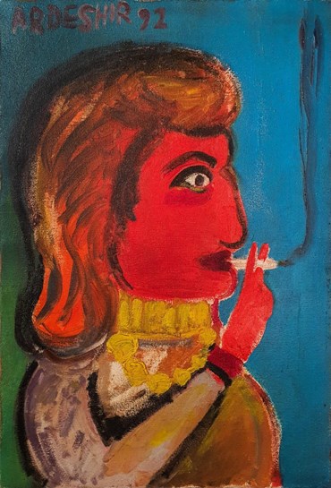 Painting, Ardeshir Mohassess, Untitled, 1992, 80577