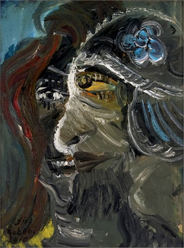 Painting, Hoseinali Zabehi, Two Comedians, 2010, 10781