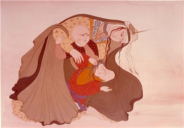 Painting, Farah Ossouli, Untitled, 1983, 10215