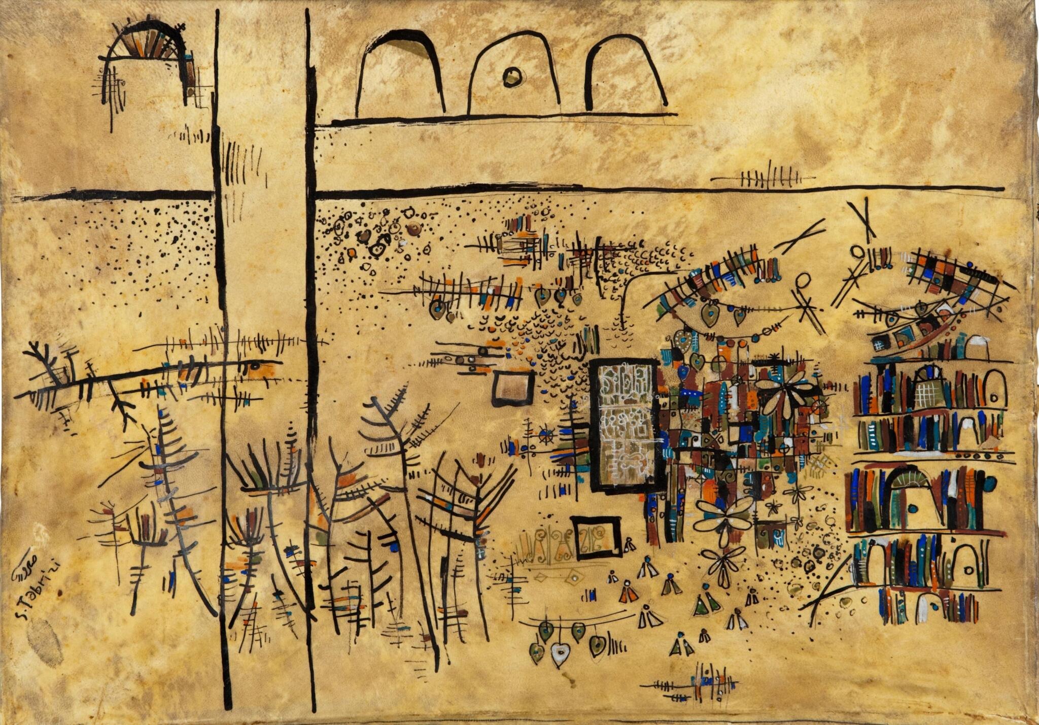 Sadegh Tabrizi, Untitled, 1960