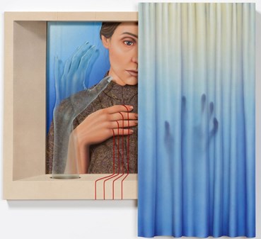 Arghavan Khosravi, The Curtain, 2021, 0