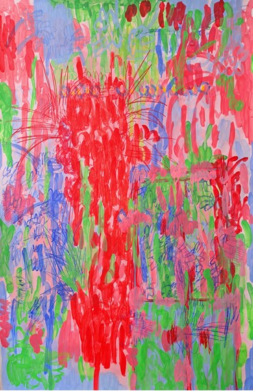 , Mahshid Dehkordi, Red-Green Number 3, 2024, 82067