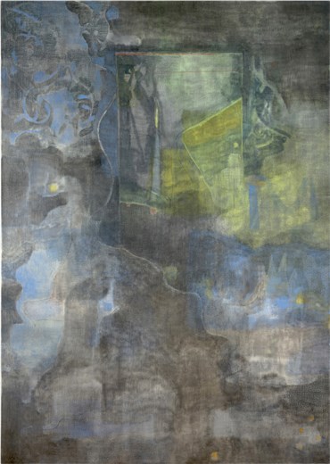 Painting, Azadeh Elmizadeh, Hovering Garden, 2019, 35451