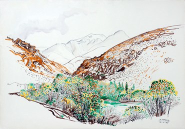 Painting, Houshang Seyhoun, Untitled, 1977, 78592