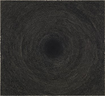 Painting, YZ Kami (Kamran Yousefzadeh), Black Dome, 2015, 623