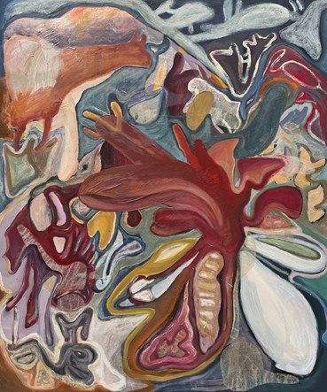 Painting, Negin Sadaf, Untitled, 2022, 66620