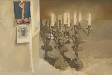 Painting, Mehrab Ramezani, Self-Portrait, 2024, 79898