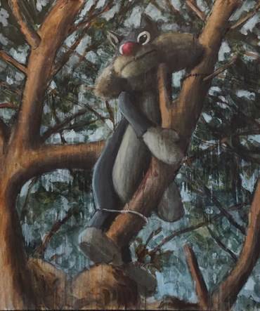 , Omar Fakhoury, Sylvester Tied to a Tree, 2021, 59329