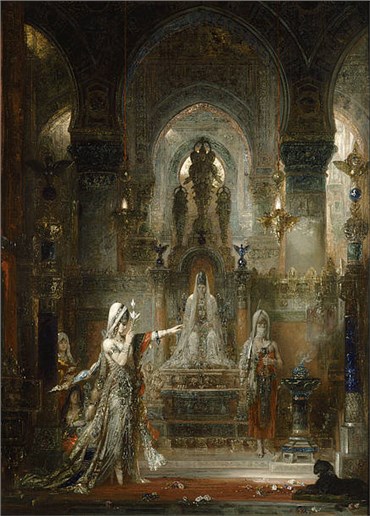 Painting, Gustave Moreau, Salomé Dancing before Herod, 1876, 22417