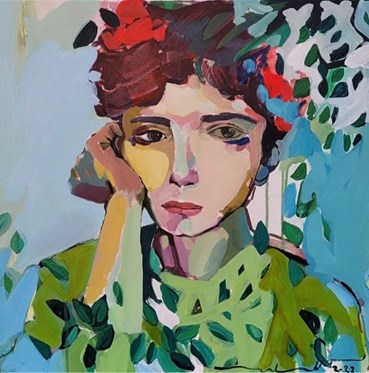 Painting, Golnaz Afraz, Yalda, 2022, 74207