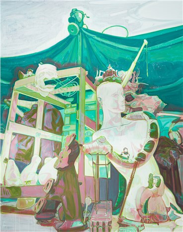 Painting, Sourena Zamani, Bound and Gaged, 2020, 37658