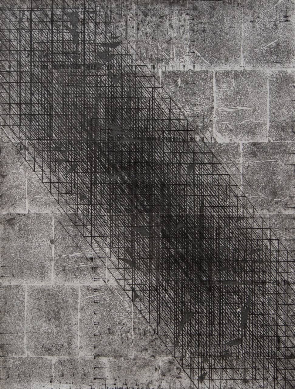 Peyman Shafieezadeh, Detail of An Impress, 2022