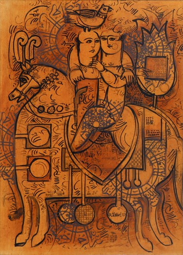 Painting, Sadegh Tabrizi, Untitled, , 77572